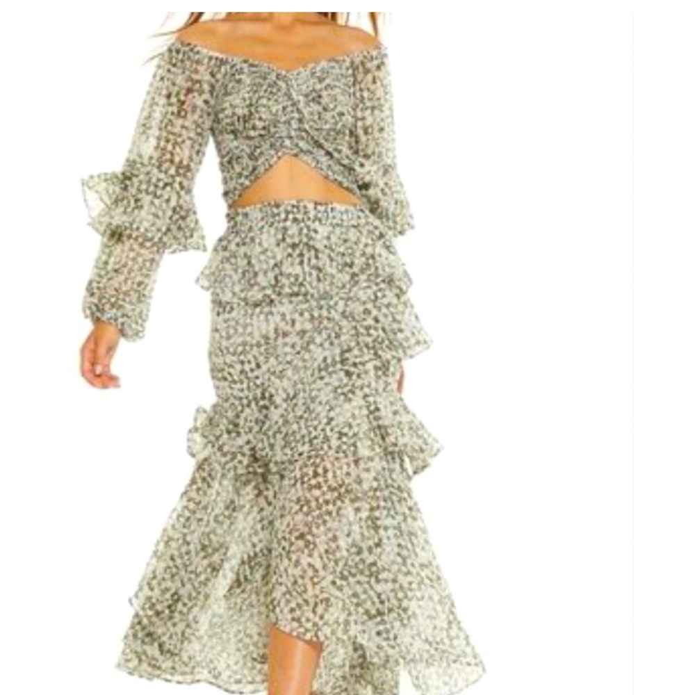 Misa Los Angeles top and skirt set
